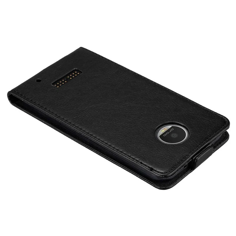 Cadorabo Hülle kompatibel mit Motorola MOTO Z PLAY Schutzhülle im Flip Design mit Magnetverschluss