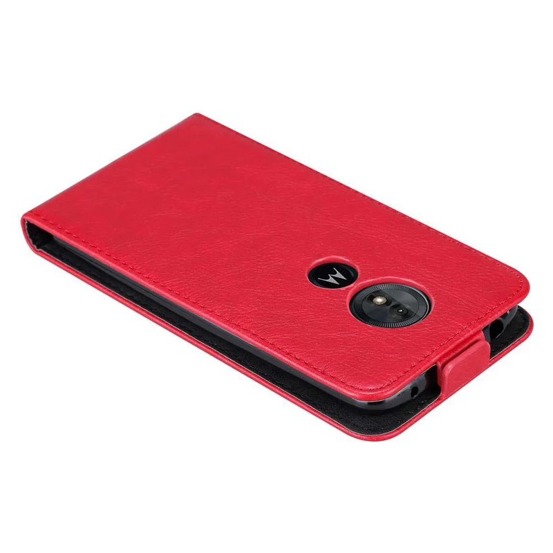 Cadorabo Hülle kompatibel mit Motorola MOTO E5 / G6 PLAY Schutzhülle im Flip Design mit Magnetverschluss