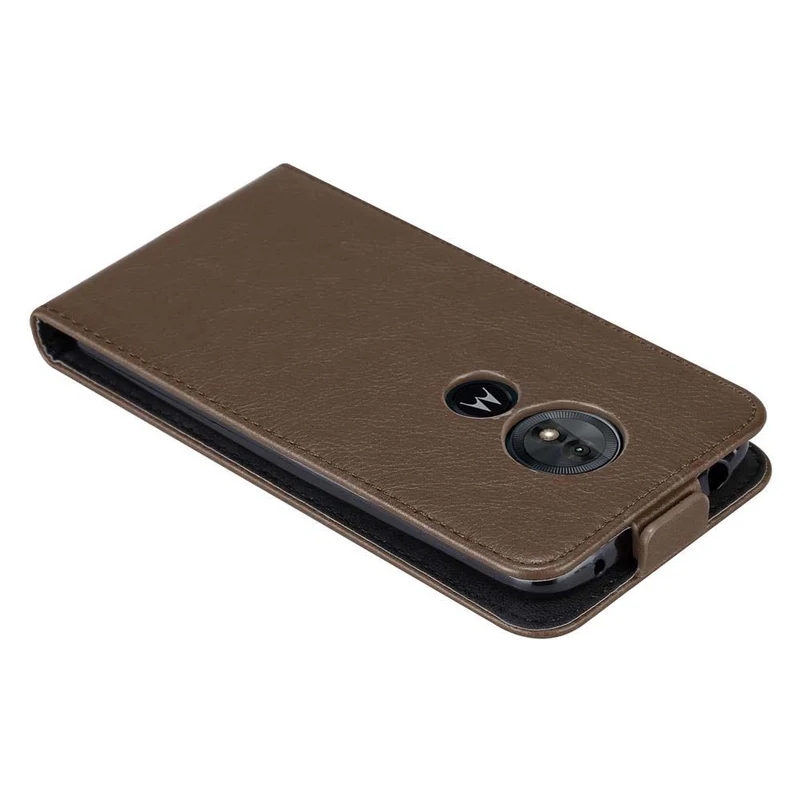 Cadorabo Hülle kompatibel mit Motorola MOTO E5 / G6 PLAY Schutzhülle im Flip Design mit Magnetverschluss