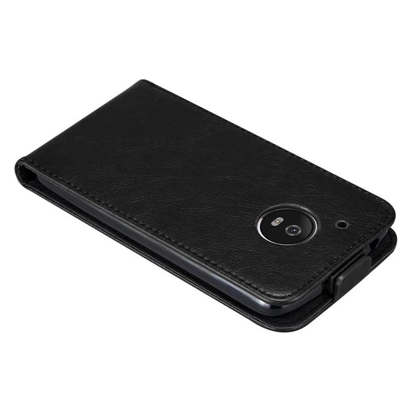 Cadorabo Hülle kompatibel mit Motorola MOTO G5 Schutzhülle im Flip Design mit Magnetverschluss