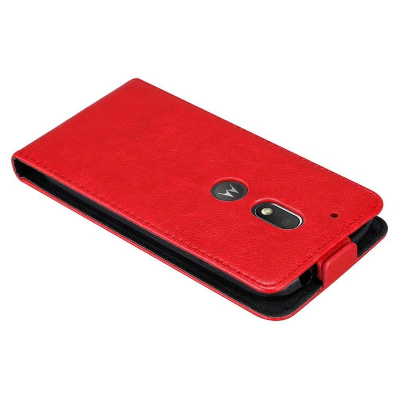 Cadorabo Hülle kompatibel mit Motorola MOTO G4 PLAY Schutzhülle im Flip Design mit Magnetverschluss