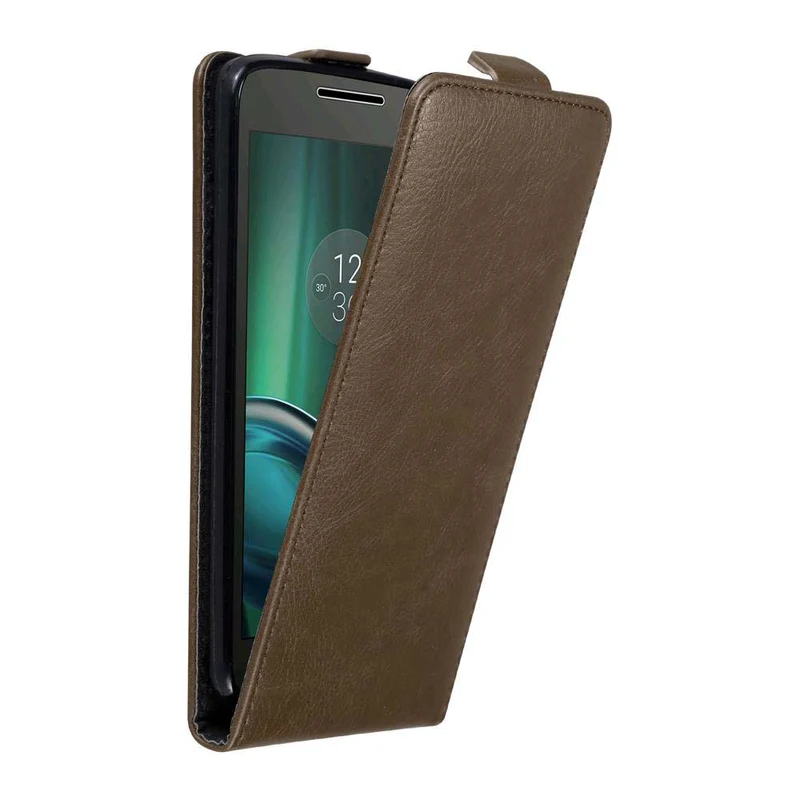 Cadorabo Hülle kompatibel mit Motorola MOTO G4 / G4 PLUS Schutzhülle im Flip Design mit Magnetverschluss