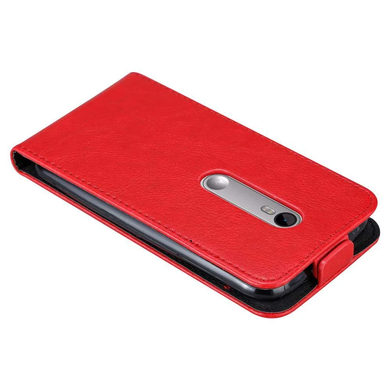 Cadorabo Hülle kompatibel mit Motorola MOTO G3 Schutzhülle im Flip Design mit Magnetverschluss