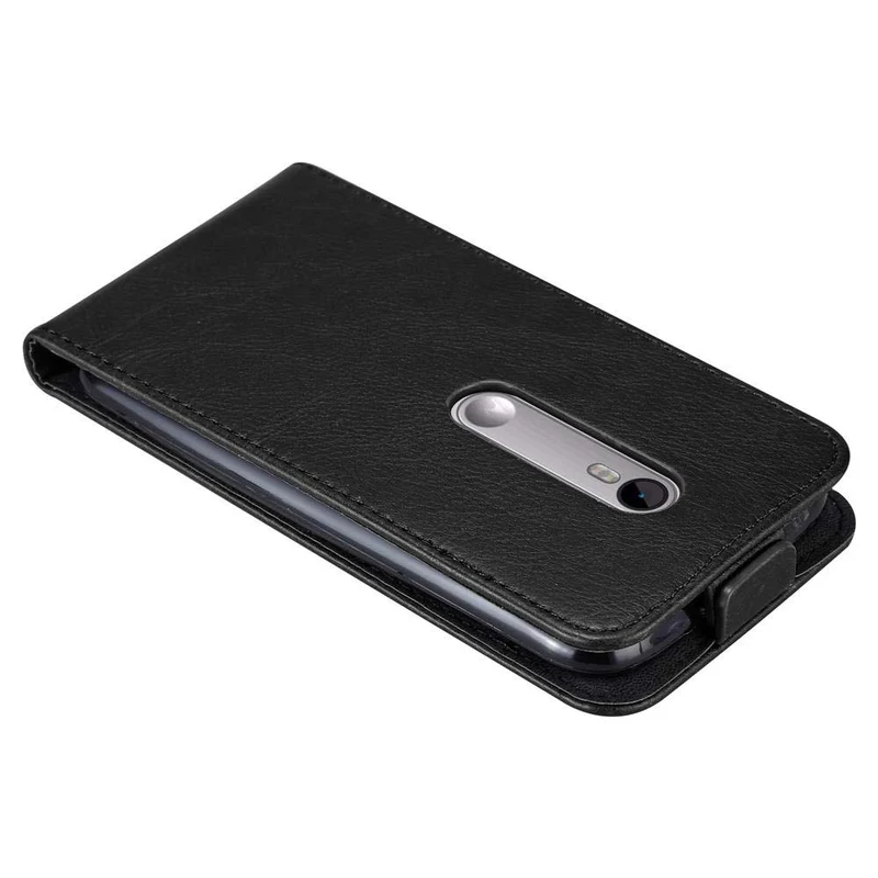 Cadorabo Hülle kompatibel mit Motorola MOTO G3 Schutzhülle im Flip Design mit Magnetverschluss