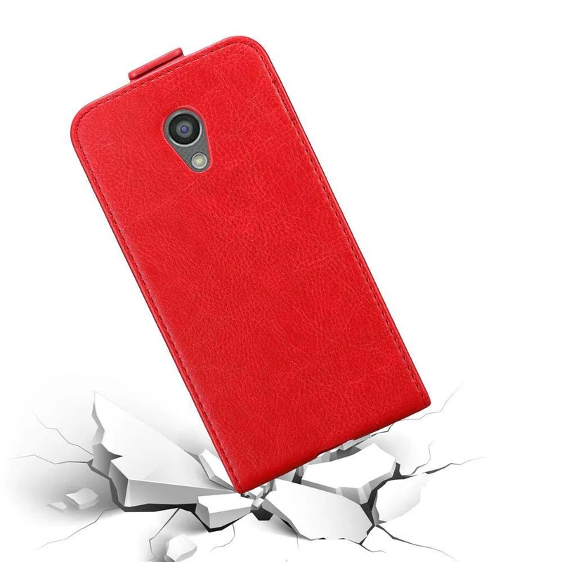 Cadorabo Hülle kompatibel mit Motorola MOTO G2 Schutzhülle im Flip Design mit Magnetverschluss
