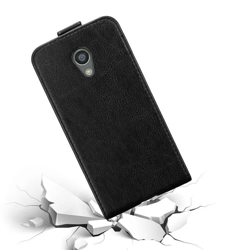 Cadorabo Hülle kompatibel mit Motorola MOTO G2 Schutzhülle im Flip Design mit Magnetverschluss