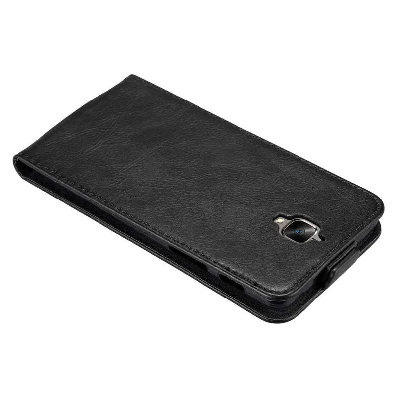 Cadorabo Hülle kompatibel mit OnePlus 3 / 3T Schutzhülle im Flip Design mit Magnetverschluss