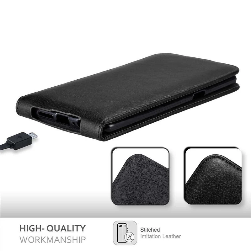 Cadorabo Hülle kompatibel mit OnePlus 3 / 3T Schutzhülle im Flip Design mit Magnetverschluss