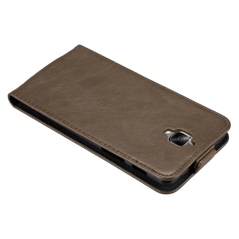 Cadorabo Hülle kompatibel mit OnePlus 3 / 3T Schutzhülle im Flip Design mit Magnetverschluss