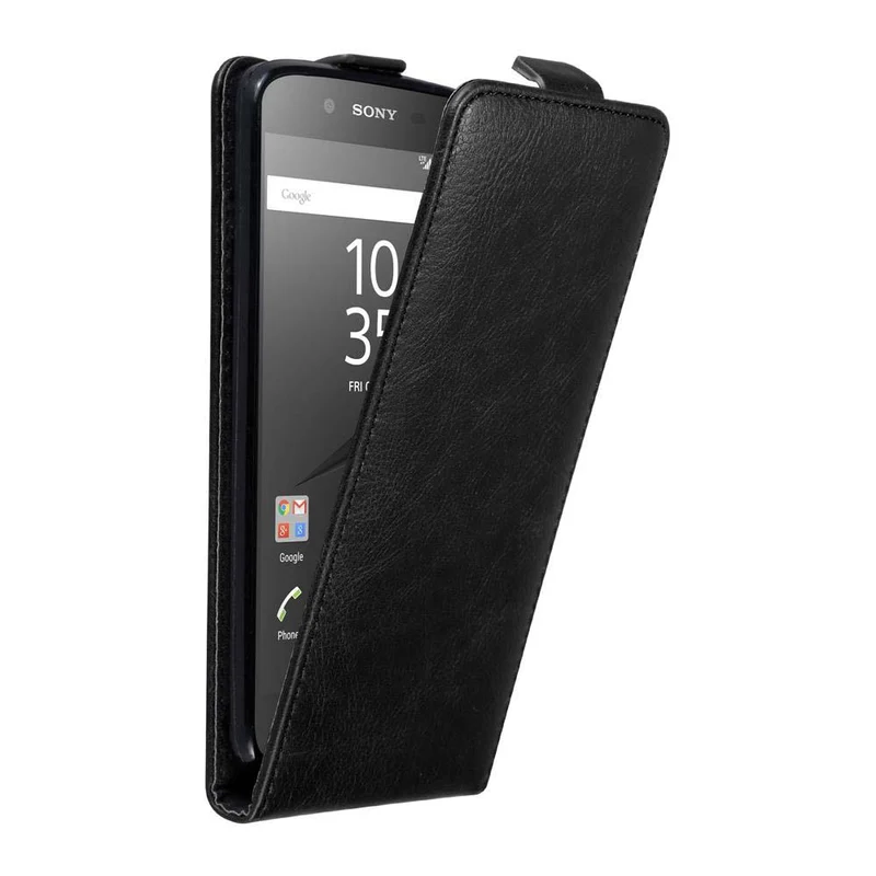 Cadorabo Hülle kompatibel mit Sony Xperia Z5 Schutzhülle im Flip Design mit Magnetverschluss