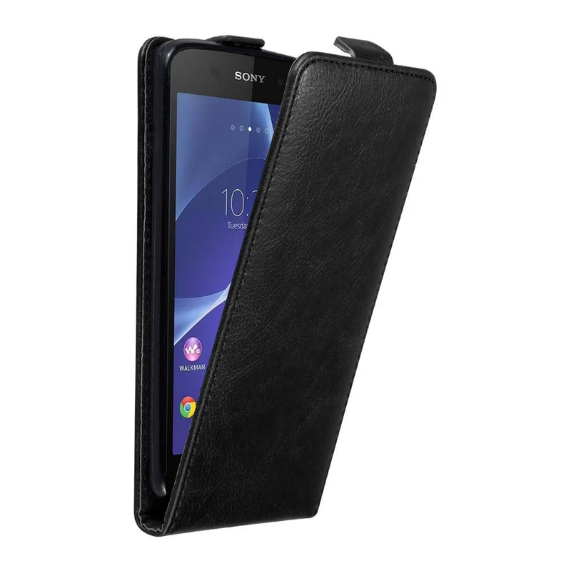 Cadorabo Hülle kompatibel mit Sony Xperia Z3 Schutzhülle im Flip Design mit Magnetverschluss