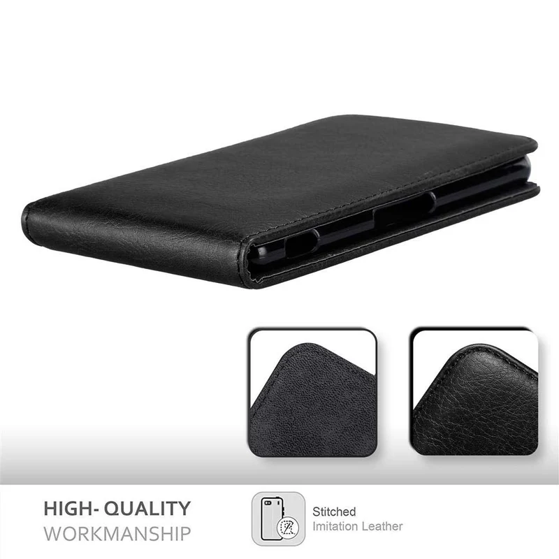 Cadorabo Hülle kompatibel mit Sony Xperia Z3 Schutzhülle im Flip Design mit Magnetverschluss