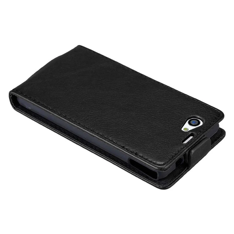 Cadorabo Hülle kompatibel mit Sony Xperia Z1 COMPACT Schutzhülle im Flip Design mit Magnetverschluss