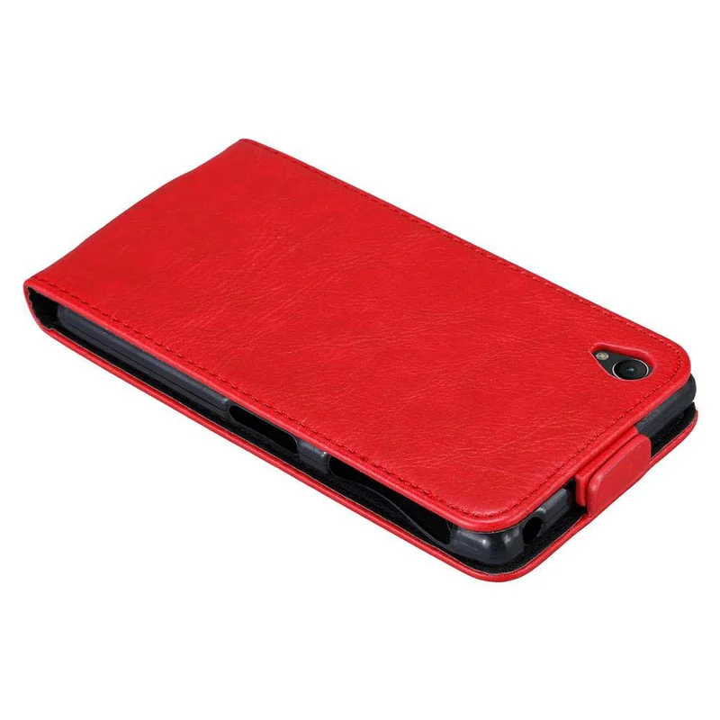 Cadorabo Hülle kompatibel mit Sony Xperia Z1 Schutzhülle im Flip Design mit Magnetverschluss