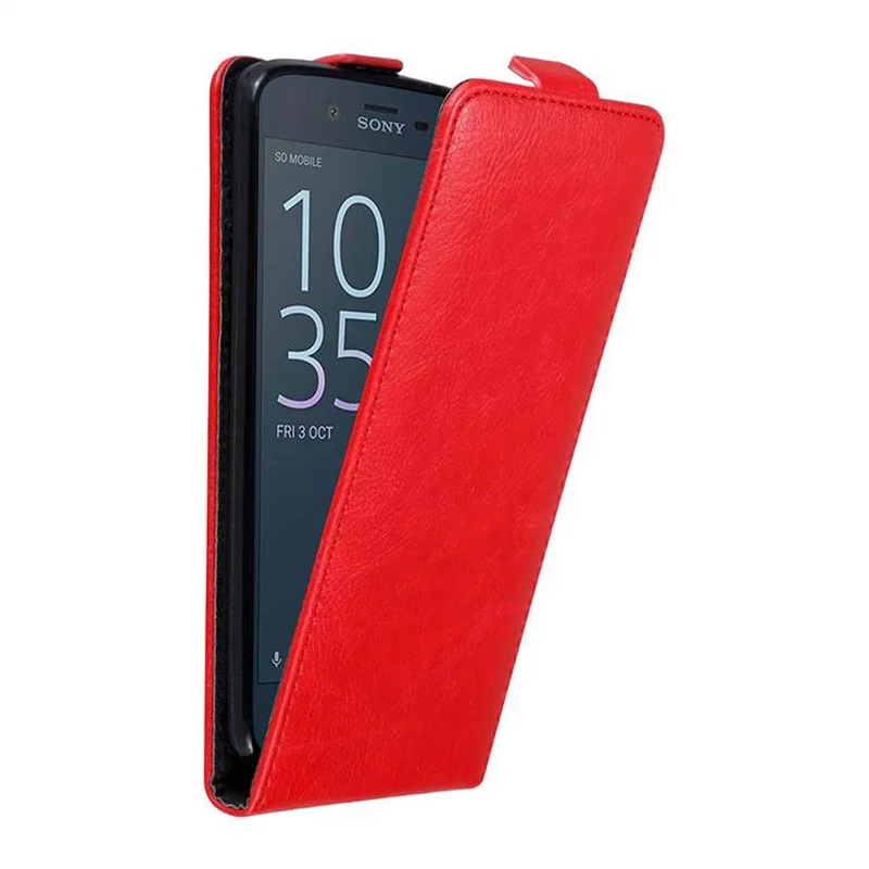 Cadorabo Hülle kompatibel mit Sony Xperia XZ / XZs Schutzhülle im Flip Design mit Magnetverschluss