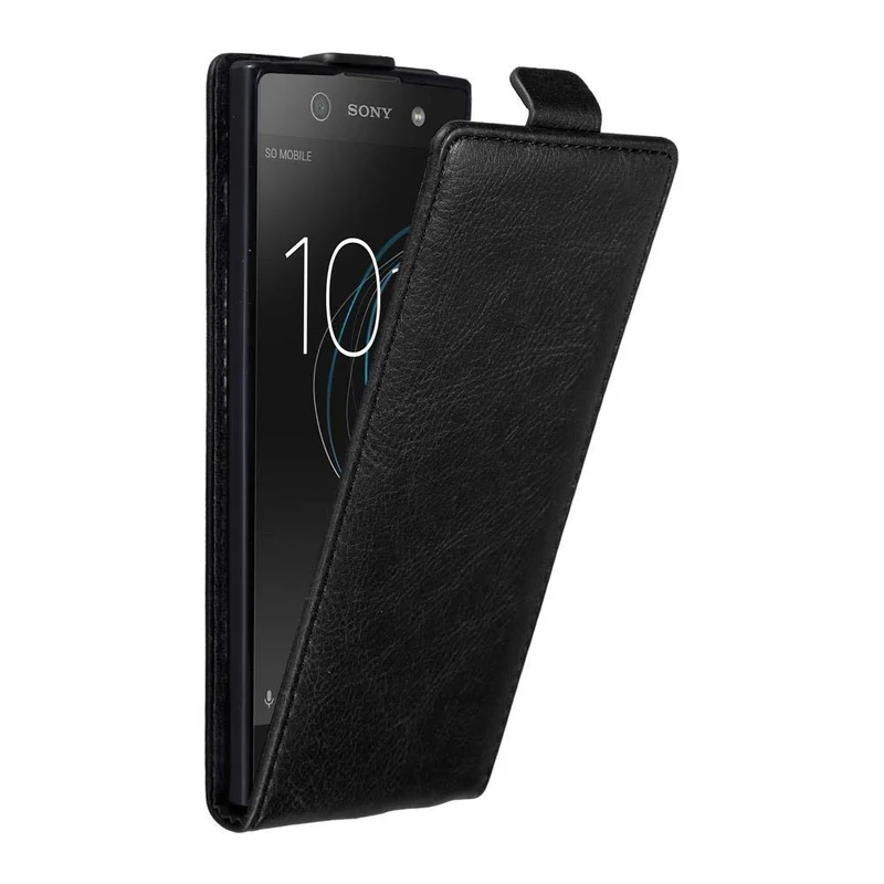 Cadorabo Hülle kompatibel mit Sony Xperia XA1 Schutzhülle im Flip Design mit Magnetverschluss