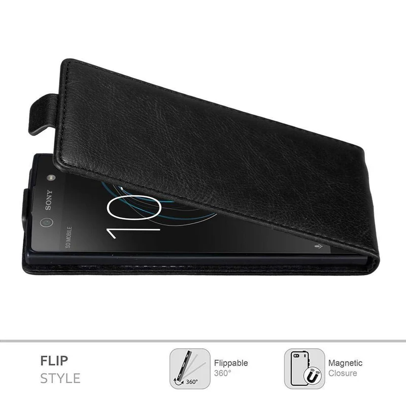 Cadorabo Hülle kompatibel mit Sony Xperia XA1 Schutzhülle im Flip Design mit Magnetverschluss