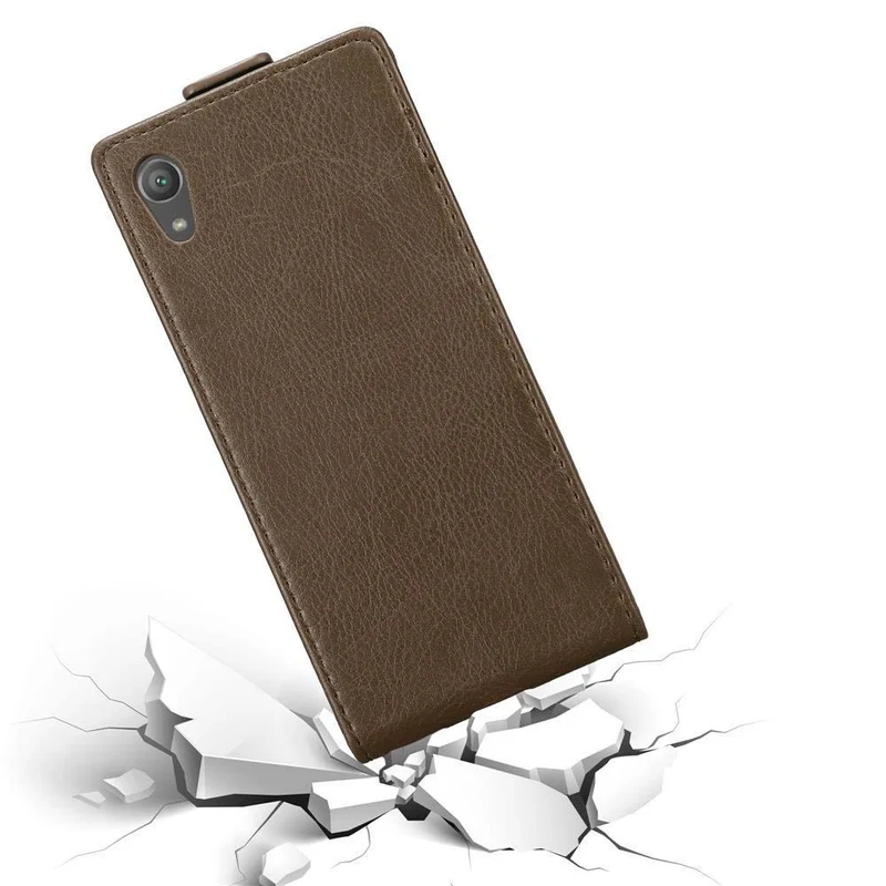Cadorabo Hülle kompatibel mit Sony Xperia XA1 Schutzhülle im Flip Design mit Magnetverschluss