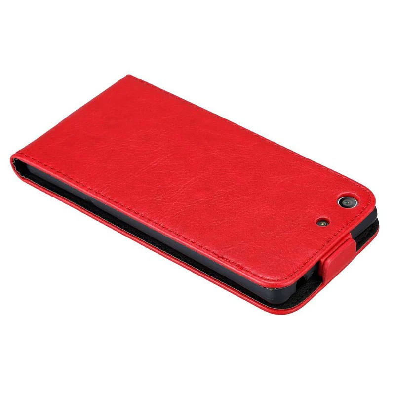 Cadorabo Hülle kompatibel mit Sony Xperia M5 Schutzhülle im Flip Design mit Magnetverschluss