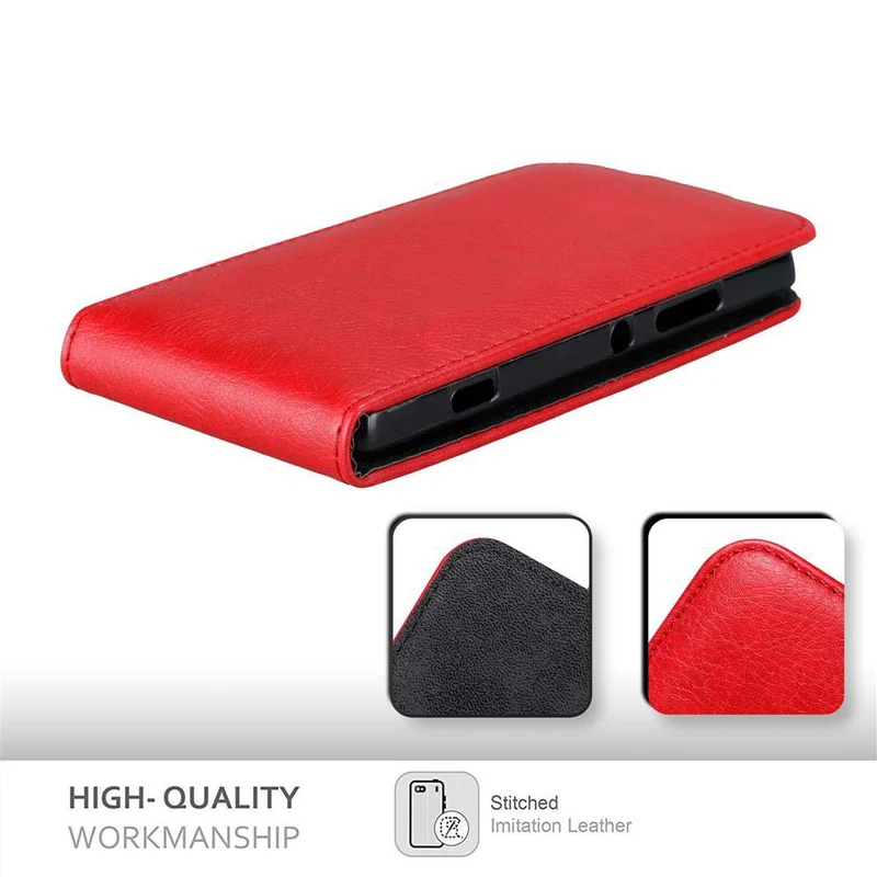 Cadorabo Hülle kompatibel mit Sony Xperia SP Schutzhülle im Flip Design mit Magnetverschluss