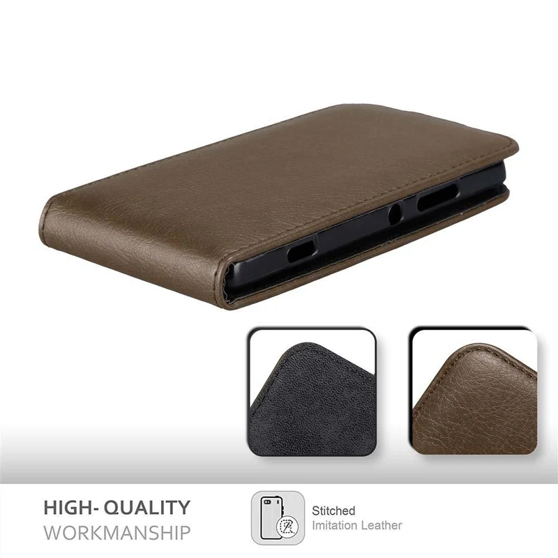 Cadorabo Hülle kompatibel mit Sony Xperia SP Schutzhülle im Flip Design mit Magnetverschluss