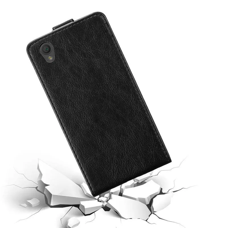 Cadorabo Hülle kompatibel mit Sony Xperia L1 Schutzhülle im Flip Design mit Magnetverschluss