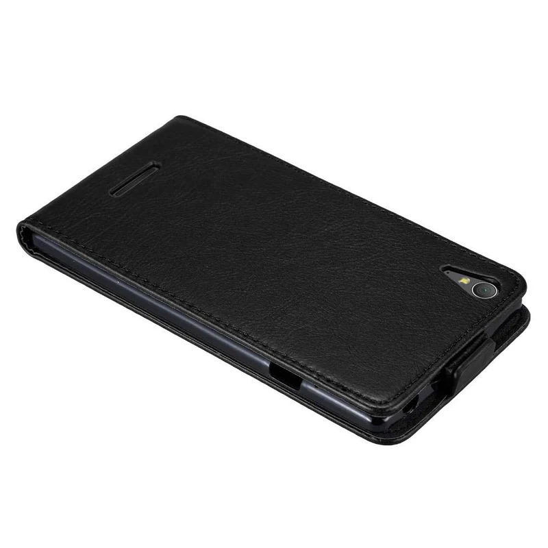 Cadorabo Hülle kompatibel mit Sony Xperia T3 Schutzhülle im Flip Design mit Magnetverschluss