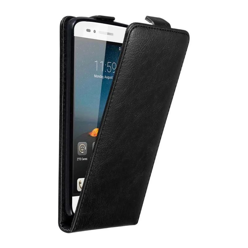 Cadorabo Hülle kompatibel mit ZTE Blade A612 Schutzhülle im Flip Design mit Magnetverschluss