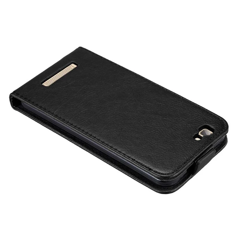 Cadorabo Hülle kompatibel mit ZTE Blade A612 Schutzhülle im Flip Design mit Magnetverschluss