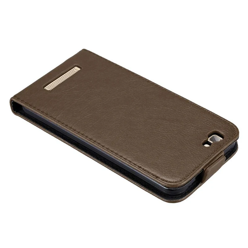 Cadorabo Hülle kompatibel mit ZTE Blade A612 Schutzhülle im Flip Design mit Magnetverschluss