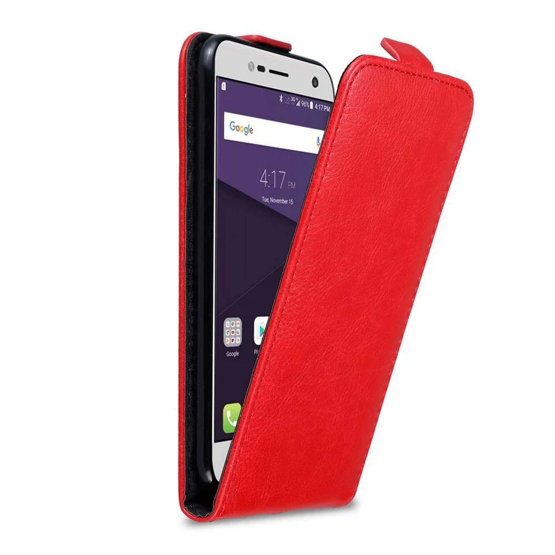 Cadorabo Hülle kompatibel mit ZTE Blade V8 MINI Schutzhülle im Flip Design mit Magnetverschluss