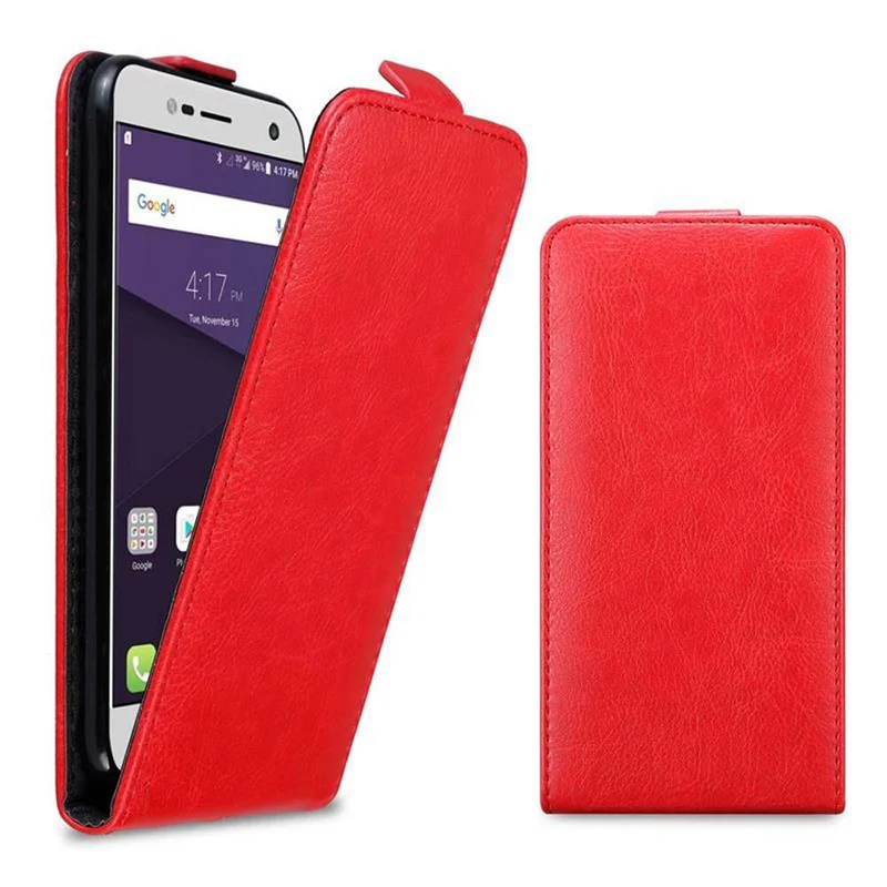 Cadorabo Hülle kompatibel mit ZTE Blade V8 MINI Schutzhülle im Flip Design mit Magnetverschluss