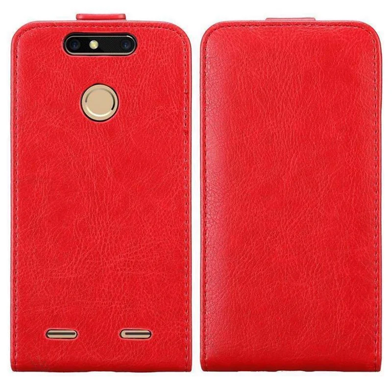 Cadorabo Hülle kompatibel mit ZTE Blade V8 MINI Schutzhülle im Flip Design mit Magnetverschluss