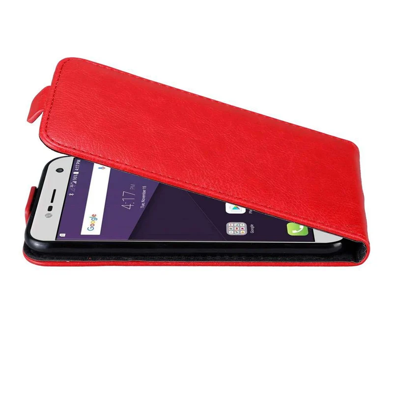 Cadorabo Hülle kompatibel mit ZTE Blade V8 MINI Schutzhülle im Flip Design mit Magnetverschluss