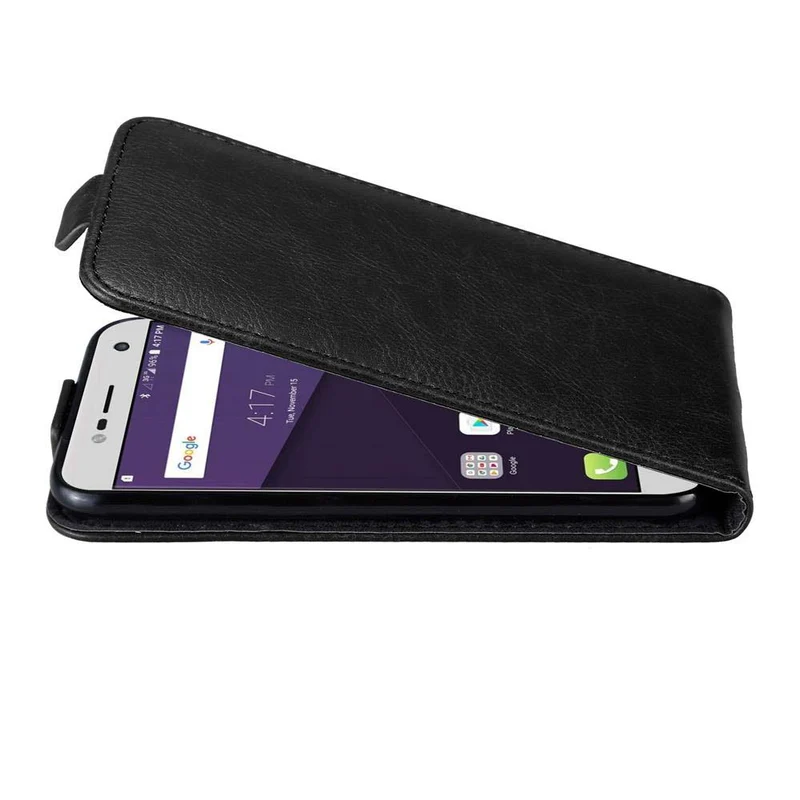 Cadorabo Hülle kompatibel mit ZTE Blade V8 MINI Schutzhülle im Flip Design mit Magnetverschluss