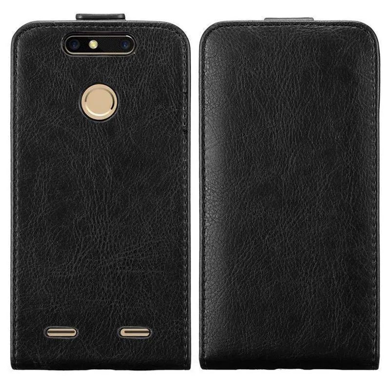 Cadorabo Hülle kompatibel mit ZTE Blade V8 MINI Schutzhülle im Flip Design mit Magnetverschluss