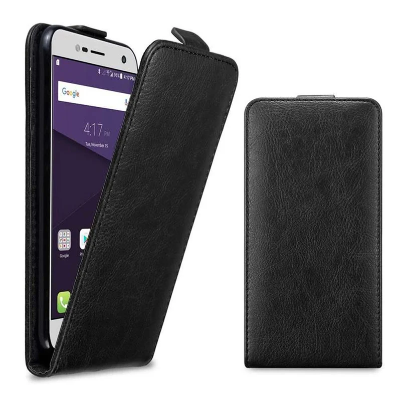 Cadorabo Hülle kompatibel mit ZTE Blade V8 MINI Schutzhülle im Flip Design mit Magnetverschluss