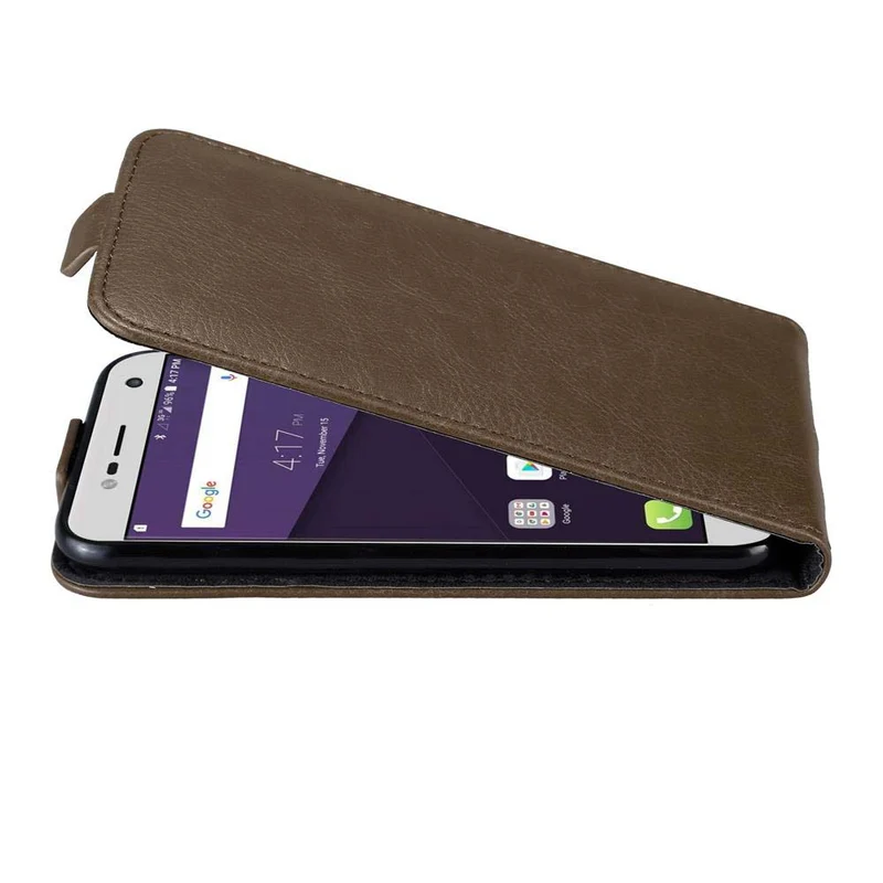 Cadorabo Hülle kompatibel mit ZTE Blade V8 MINI Schutzhülle im Flip Design mit Magnetverschluss