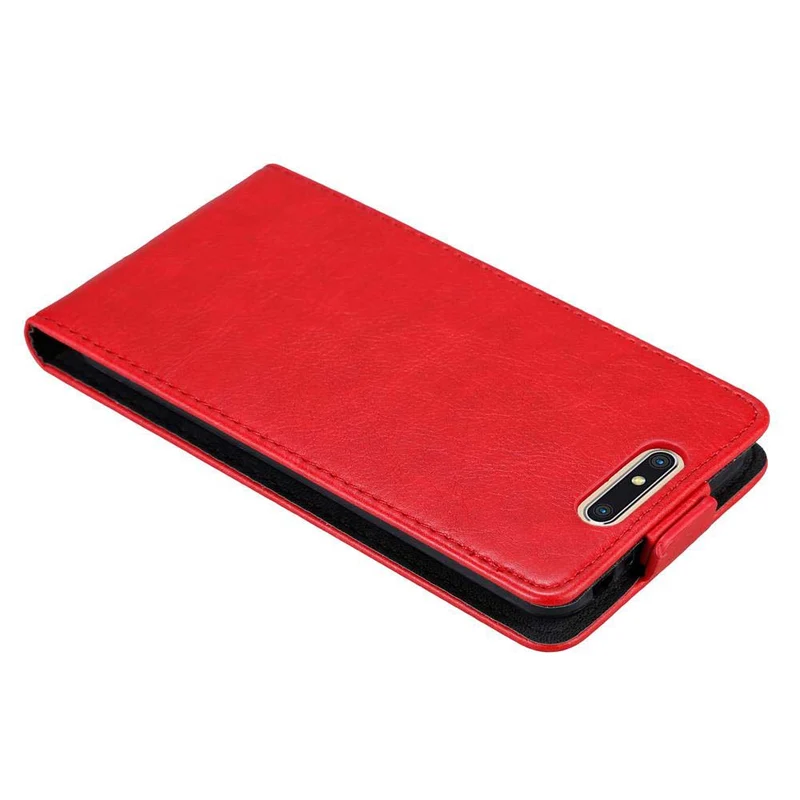 Cadorabo Hülle kompatibel mit ZTE Blade V8 Schutzhülle im Flip Design mit Magnetverschluss
