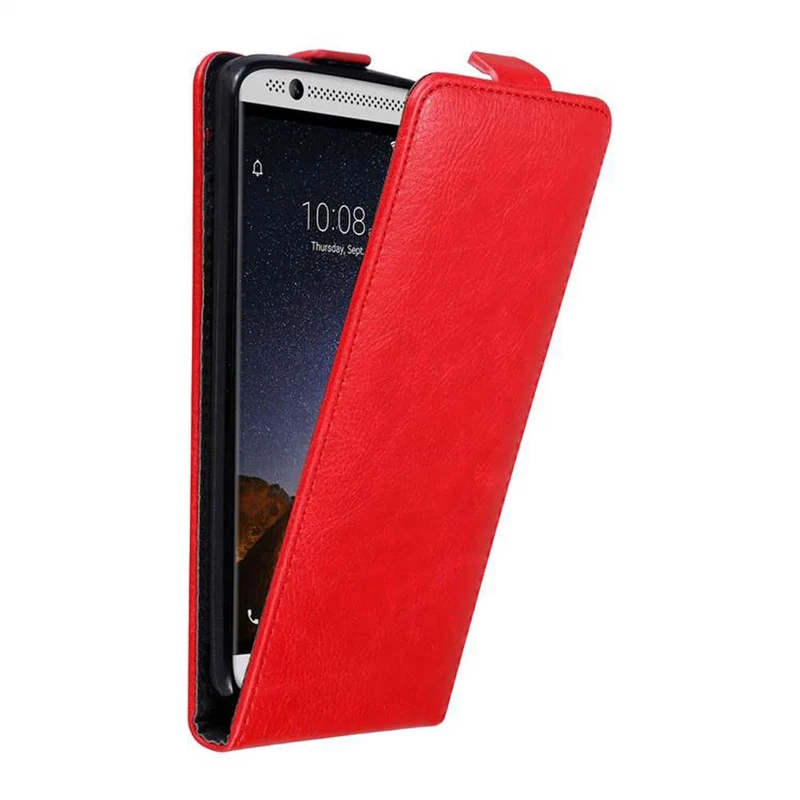 Cadorabo Hülle kompatibel mit ZTE Axon 7 Schutzhülle im Flip Design mit Magnetverschluss