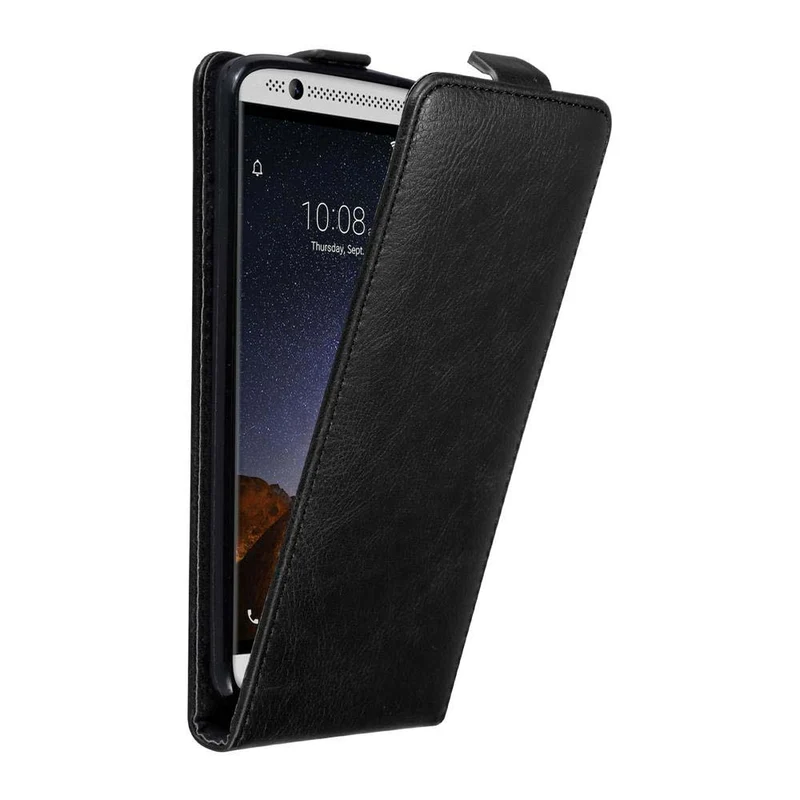 Cadorabo Hülle kompatibel mit ZTE Axon 7 Schutzhülle im Flip Design mit Magnetverschluss