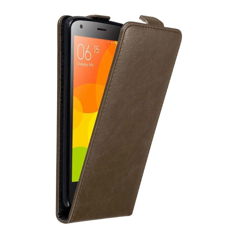 Cadorabo Hülle kompatibel mit Xiaomi Mi 2 Schutzhülle im Flip Design mit Magnetverschluss