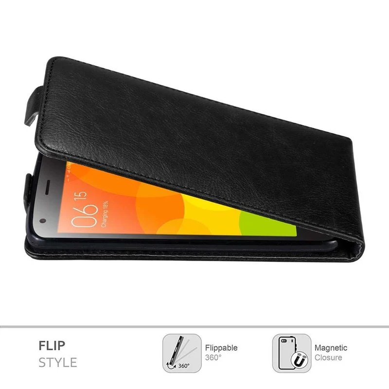 Cadorabo Hülle kompatibel mit Xiaomi Mi 2 Schutzhülle im Flip Design mit Magnetverschluss