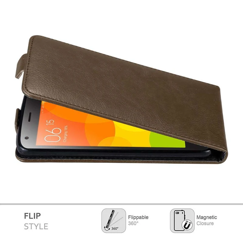Cadorabo Hülle kompatibel mit Xiaomi Mi 2 Schutzhülle im Flip Design mit Magnetverschluss