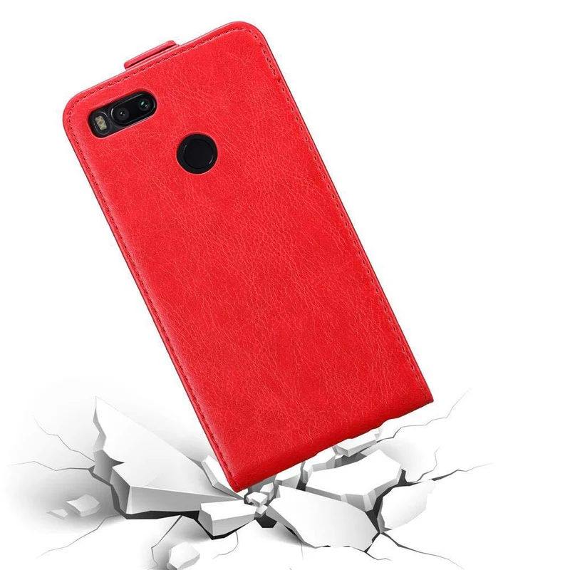 Cadorabo Hülle kompatibel mit Xiaomi Mi A1 / Mi 5X Schutzhülle im Flip Design mit Magnetverschluss