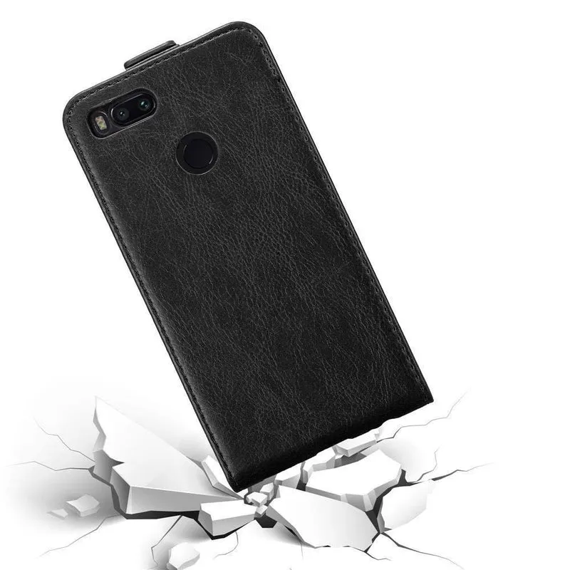 Cadorabo Hülle kompatibel mit Xiaomi Mi A1 / Mi 5X Schutzhülle im Flip Design mit Magnetverschluss