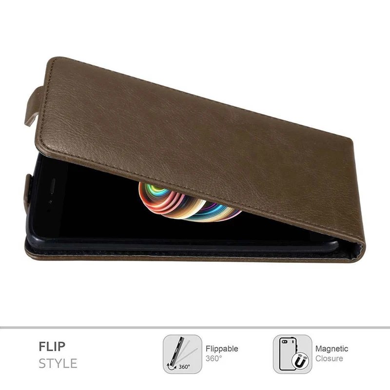 Cadorabo Hülle kompatibel mit Xiaomi Mi A1 / Mi 5X Schutzhülle im Flip Design mit Magnetverschluss