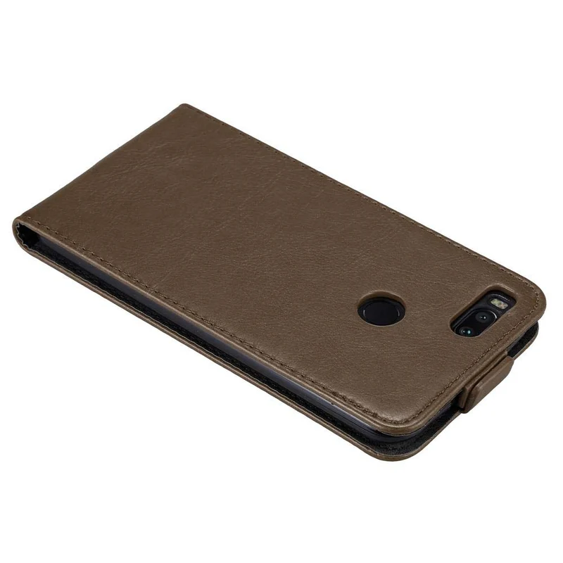 Cadorabo Hülle kompatibel mit Xiaomi Mi A1 / Mi 5X Schutzhülle im Flip Design mit Magnetverschluss