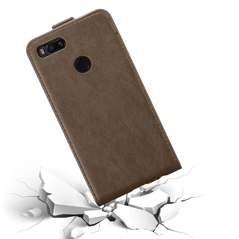 Cadorabo Hülle kompatibel mit Xiaomi Mi A1 / Mi 5X Schutzhülle im Flip Design mit Magnetverschluss