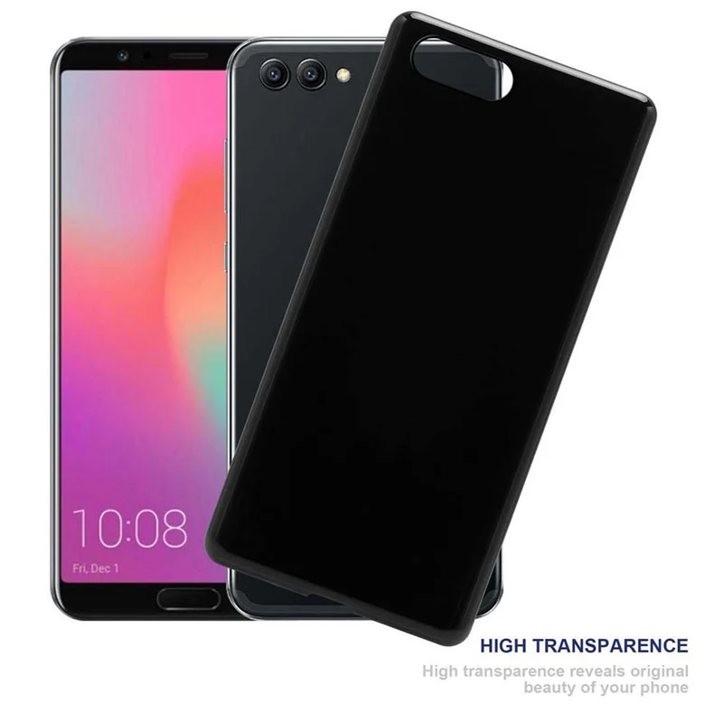 Cadorabo Hülle kompatibel mit Honor View 10 Schutzhülle aus flexiblem TPU Silikon